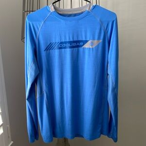 Men’s Coolibar UPF 50+ UV Protection Long Sleeve Shirt w/ Thumb Holes Sz. Medium